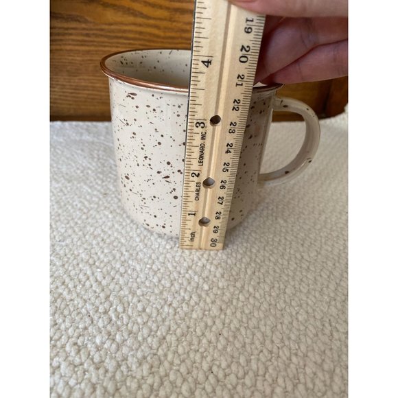 Comfifi Speckled Brown Beige Ceramic Mug - Picture 8 of 8